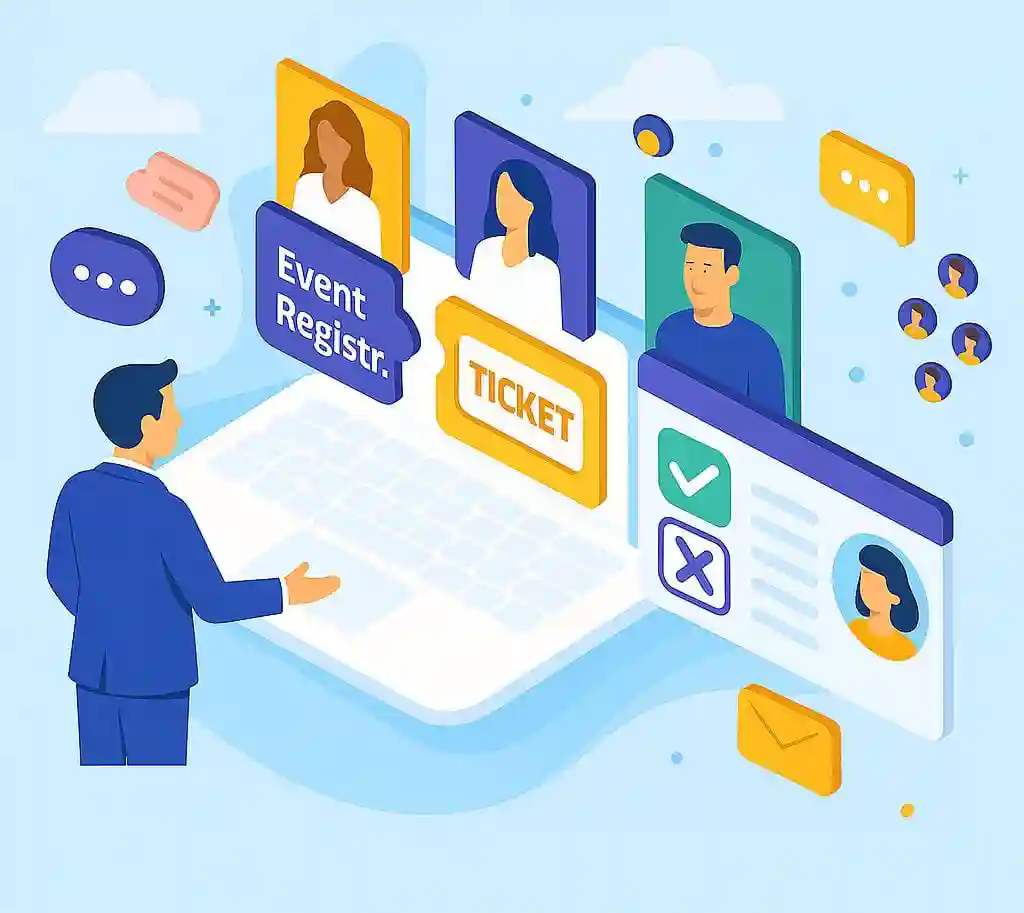Event Management System Dubai | Event Registration, Bulk Emails