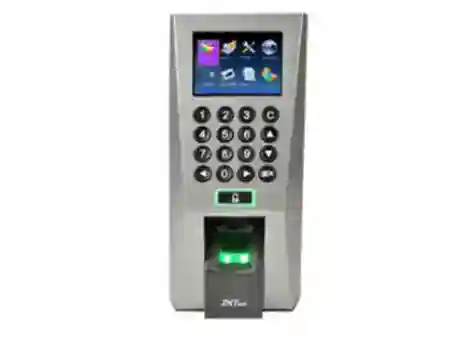 Biometric fingerprint attendance machine installed in Dubai office
