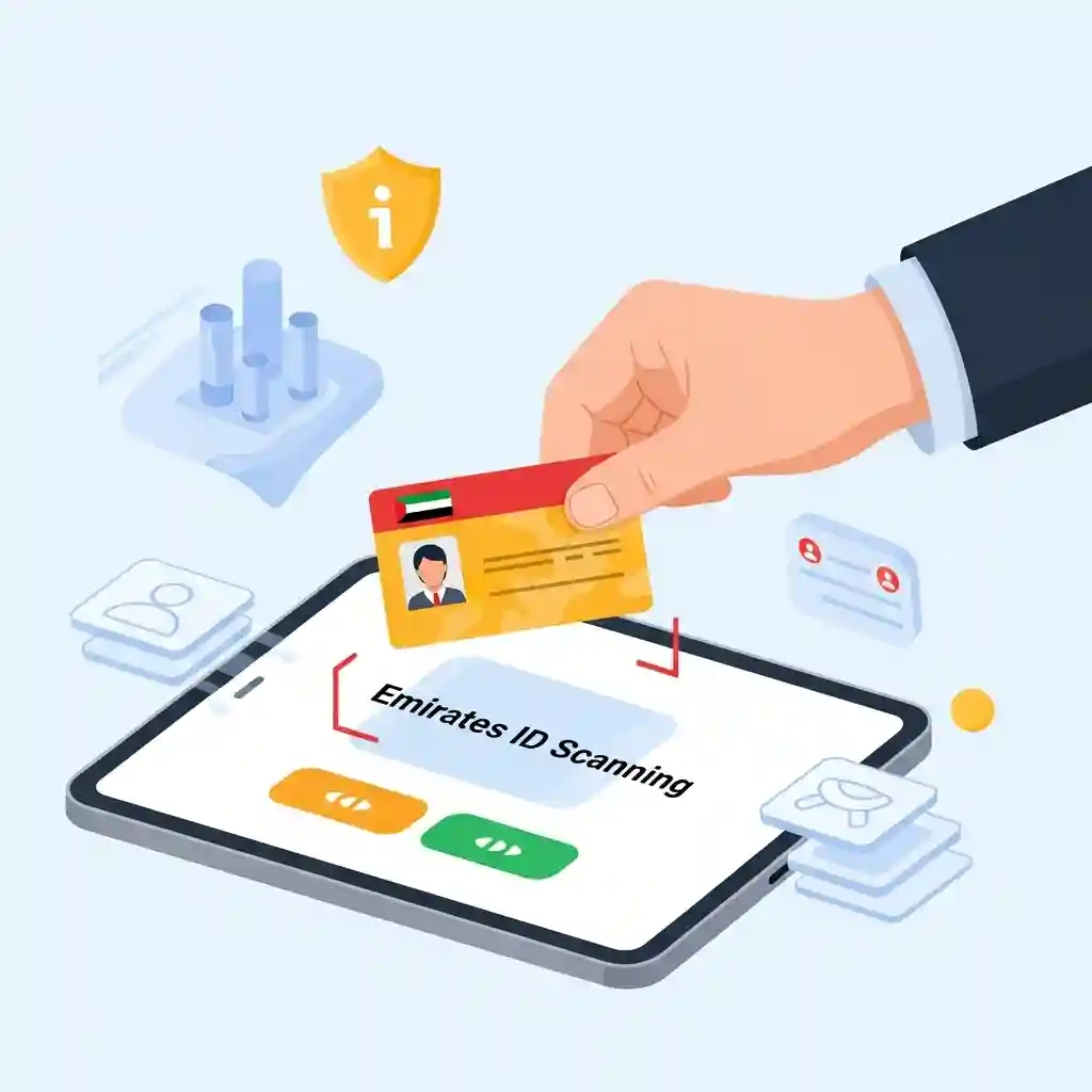 Emirates ID Scanning Visitor Logging