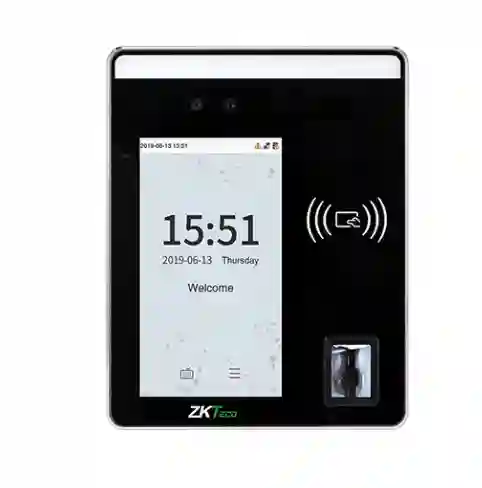 ZKTeco H5L facial recognition attendance system with touch screen
