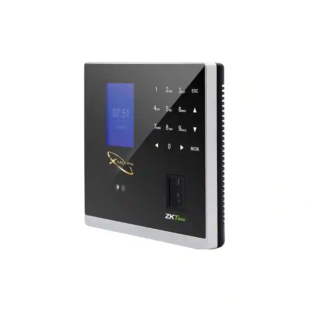 ZKTeco XFace Pro facial recognition attendance system with fingerprint RFID access control touch screen and fast identification
