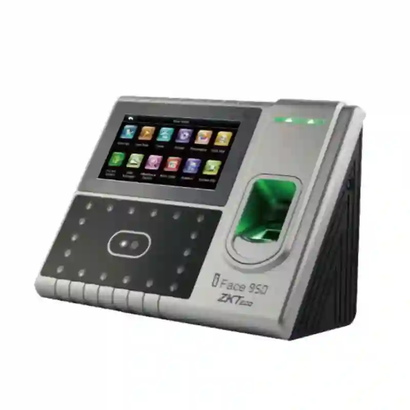 ZKTeco iFace 950 facial recognition time attendance system with fingerprint and RFID