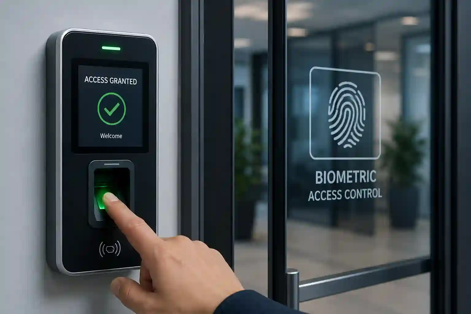 Biometric access control system Dubai system dubai