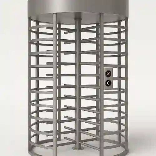 Full height turnstile gate for secure access control